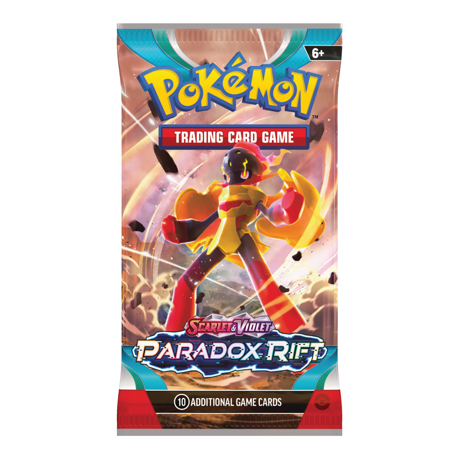 Pokémon TCG Paradox Rift Booster Pack Armarouge Artwork