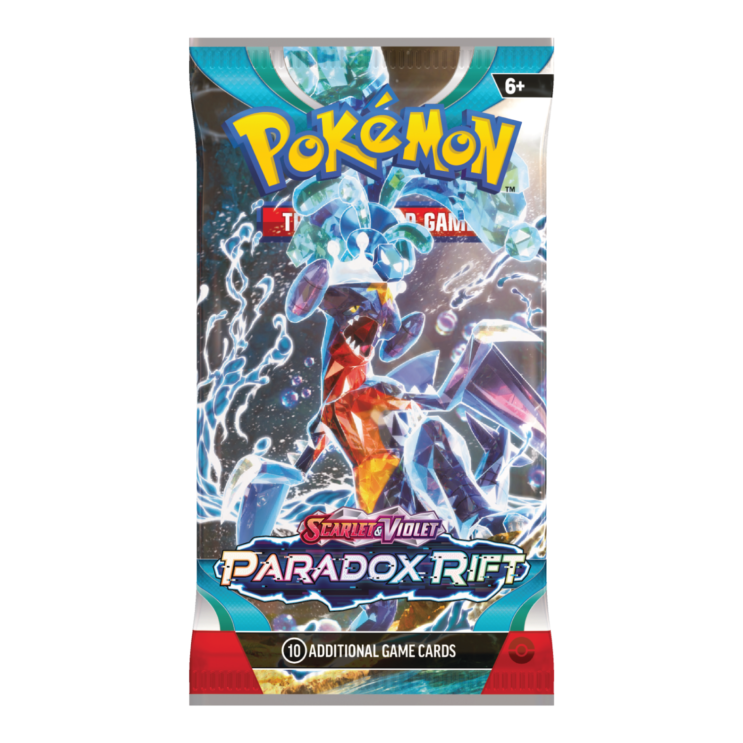 Pokémon TCG Paradox Rift Booster Pack Garchomp Artwork