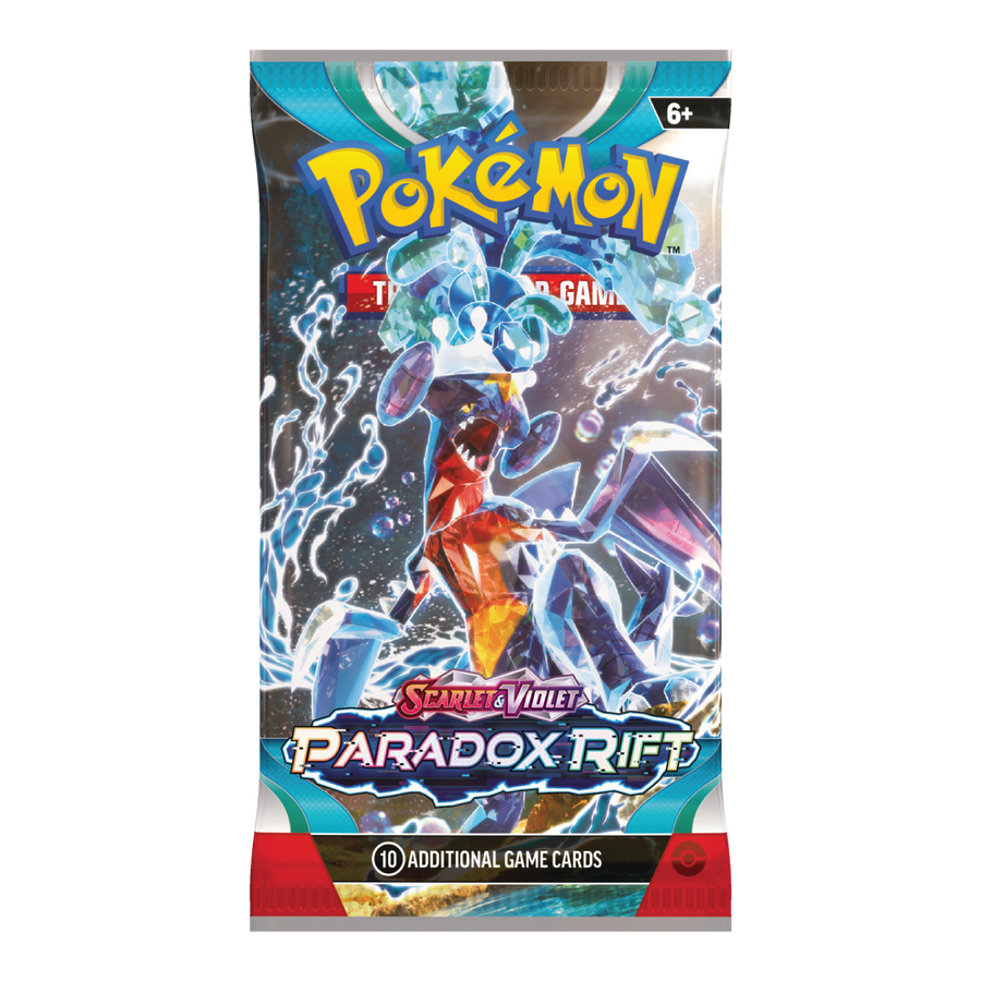Pokémon TCG Paradox Rift Booster Pack Garchomp Artwork