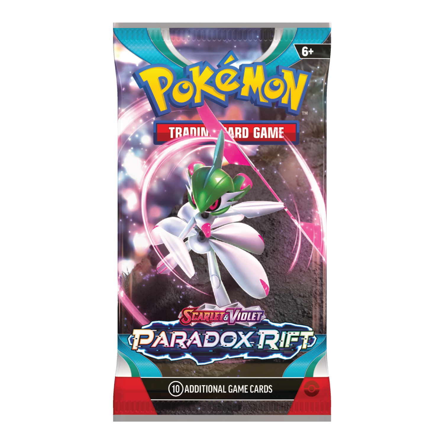 Pokémon TCG Paradox Rift Booster Pack Iron Valiant Artwork