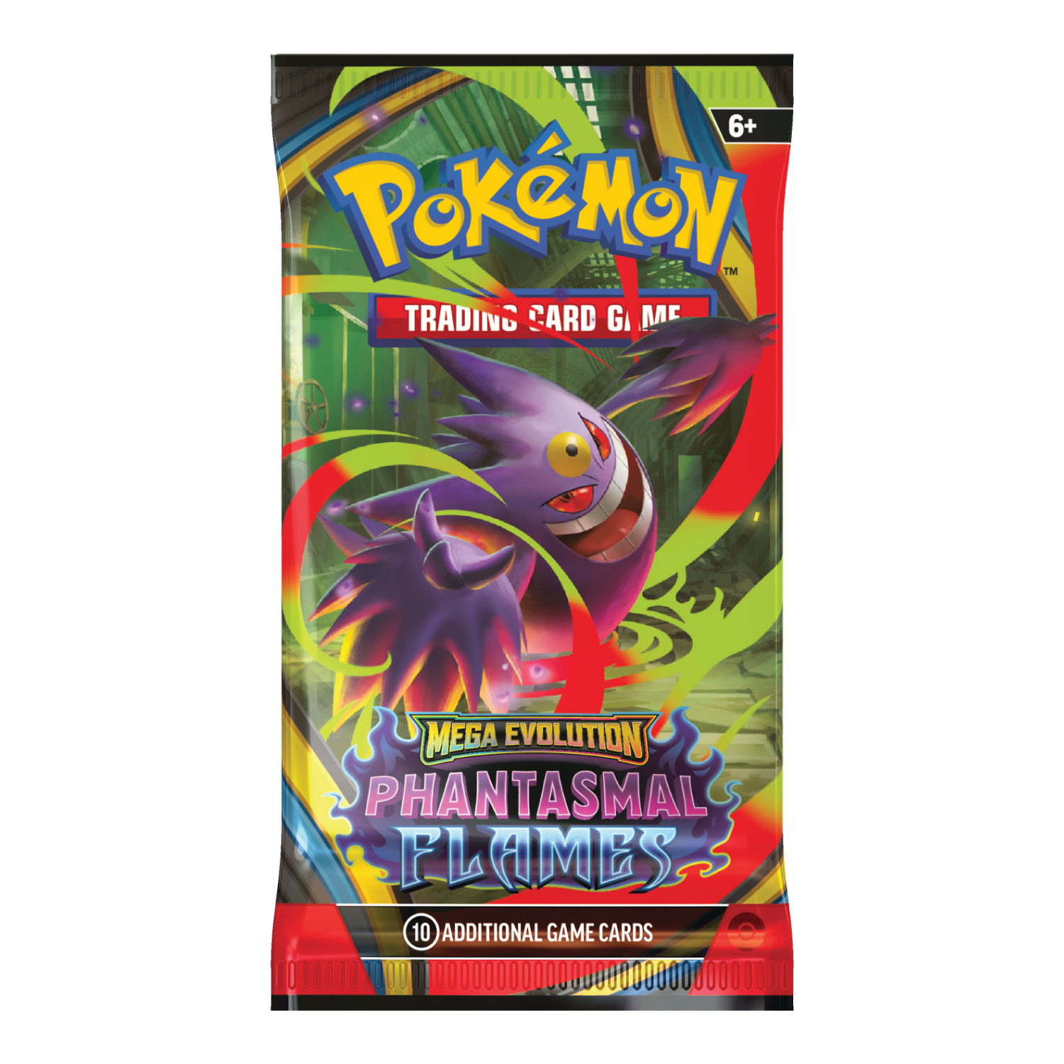 Pokémon TCG Phantasmal Flames Booster Pack met Mega Gengar Artwork