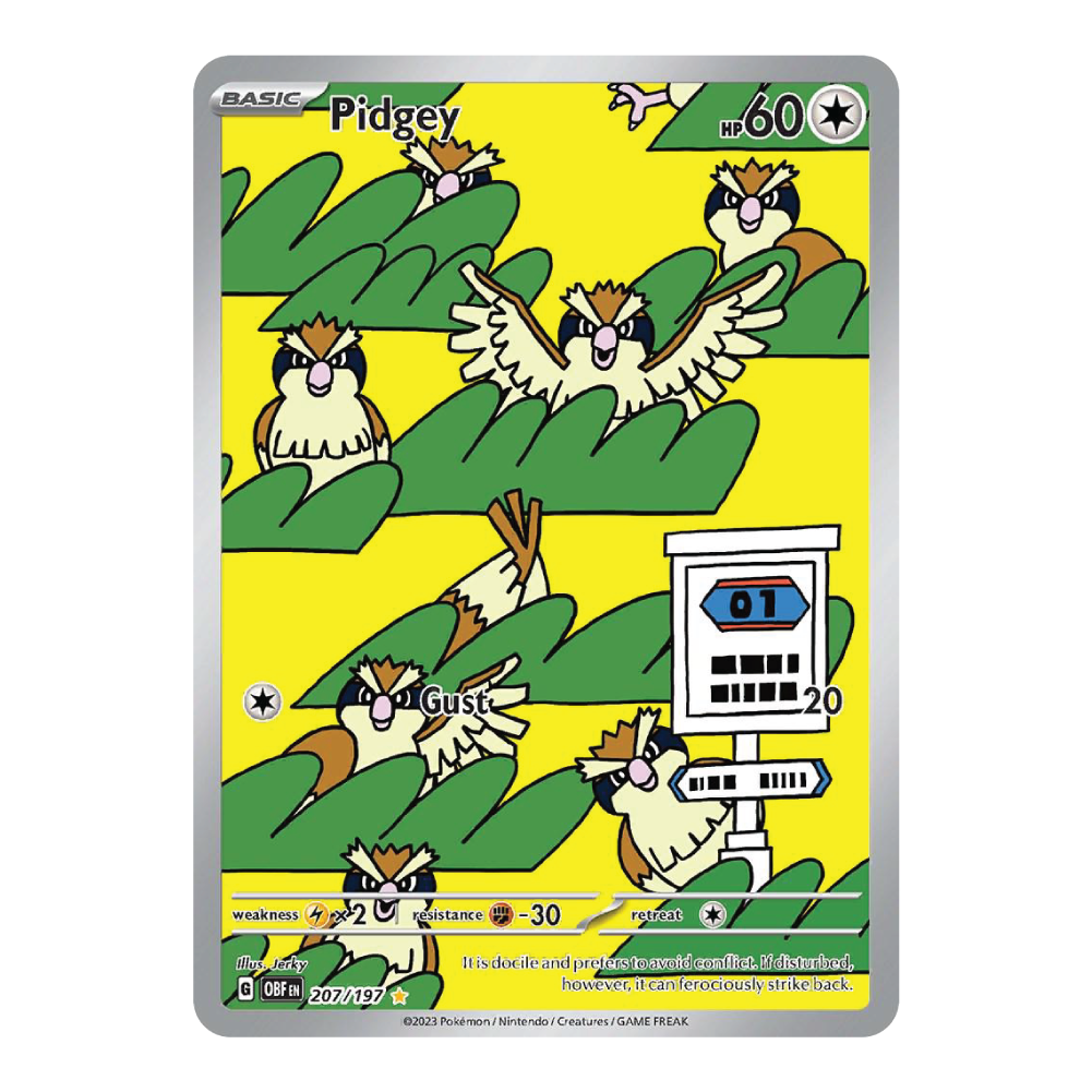 Pidgey OBF 207/197