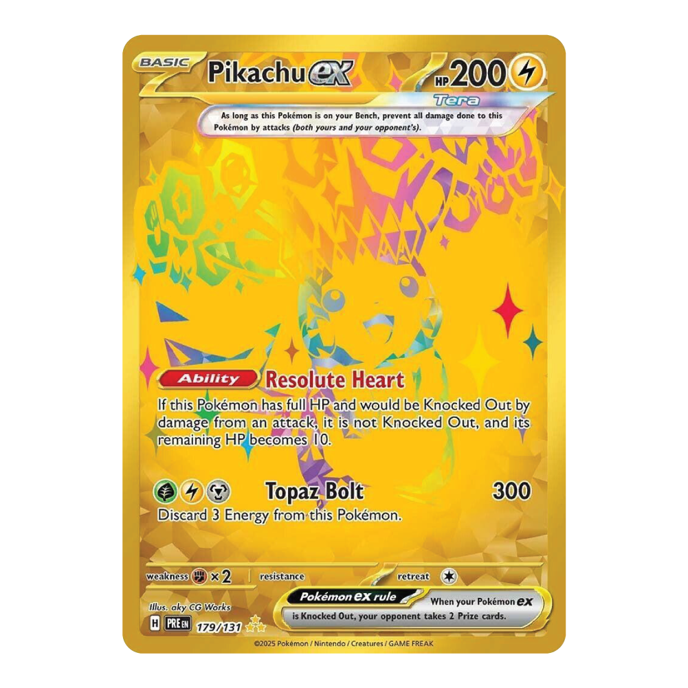 Pikachu ex PRE 179/131
