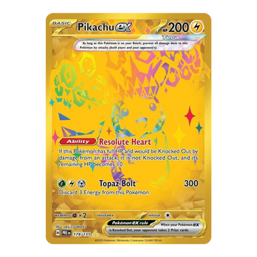 Pikachu ex PRE 179/131