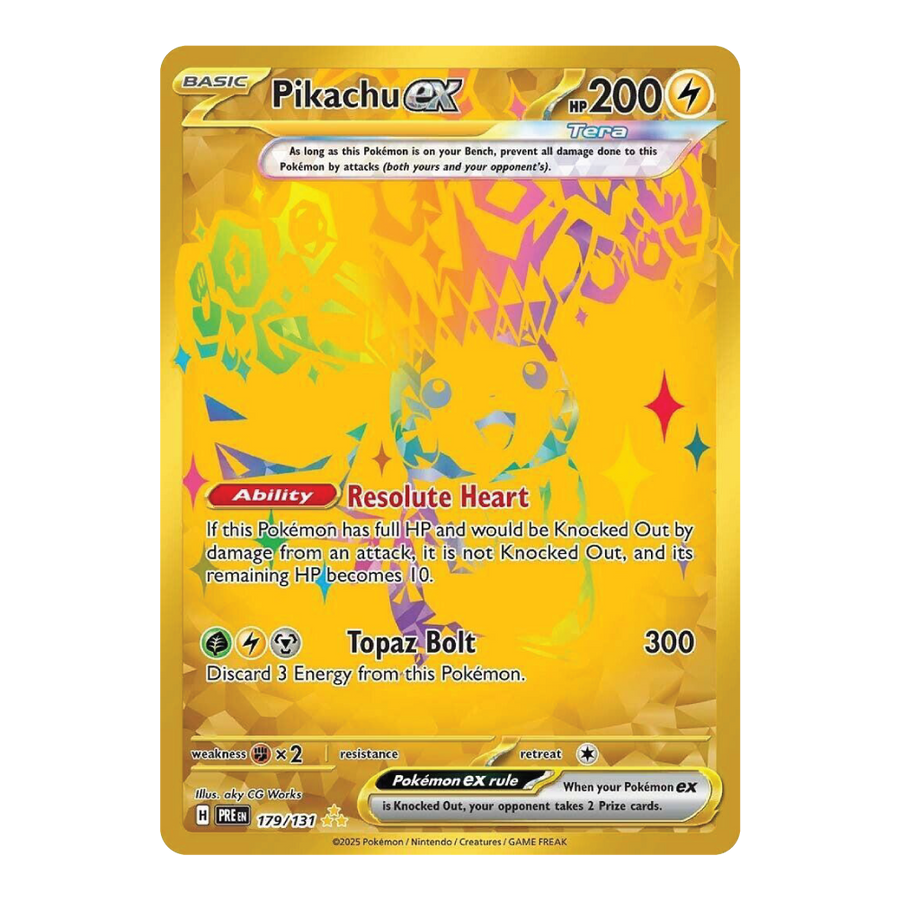 Pikachu ex PRE 179/131