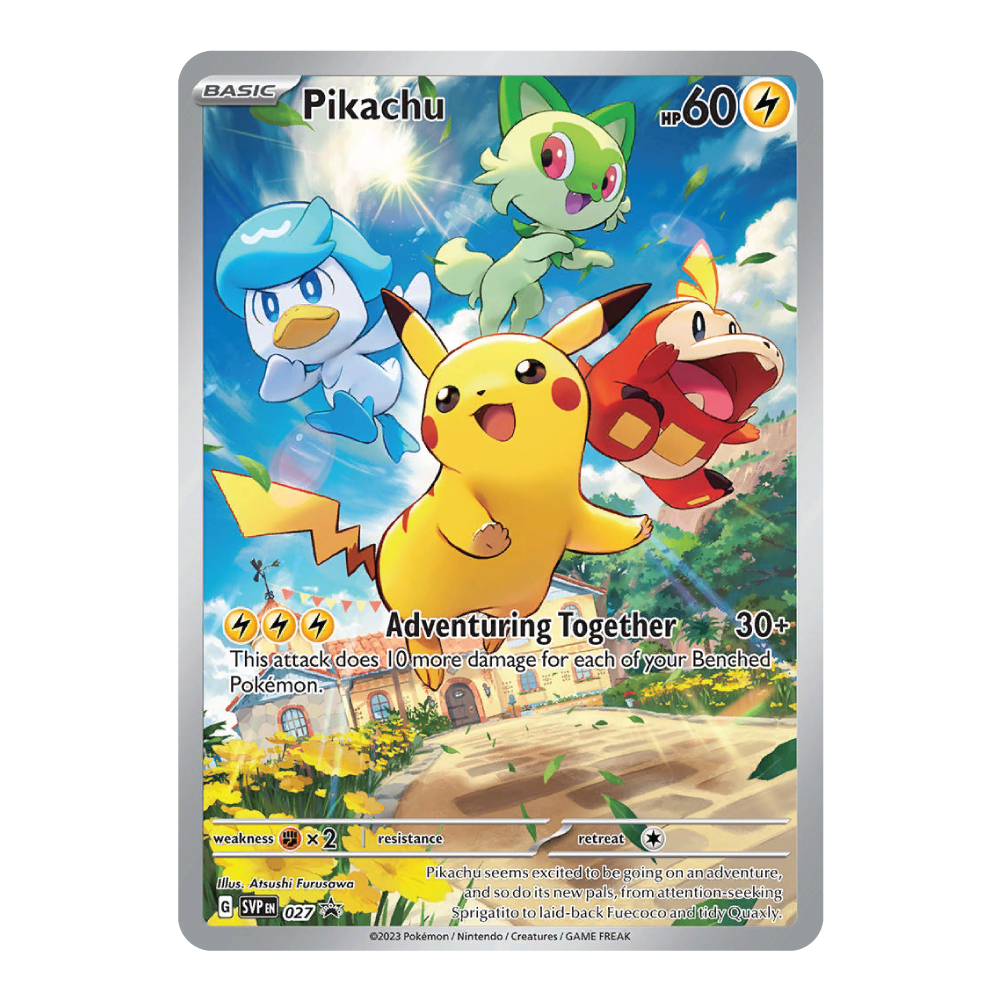 Pikachu SVP027 (Sealed)