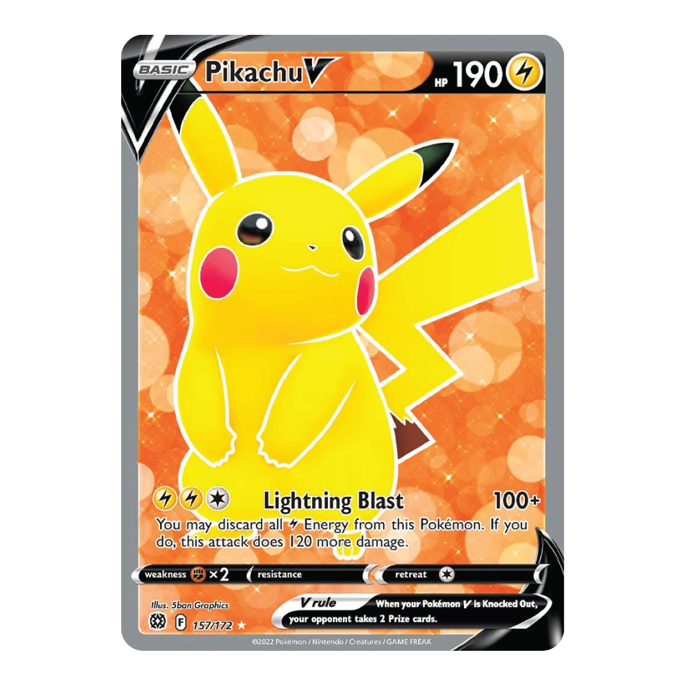 Pikachu V BRS 157/172
