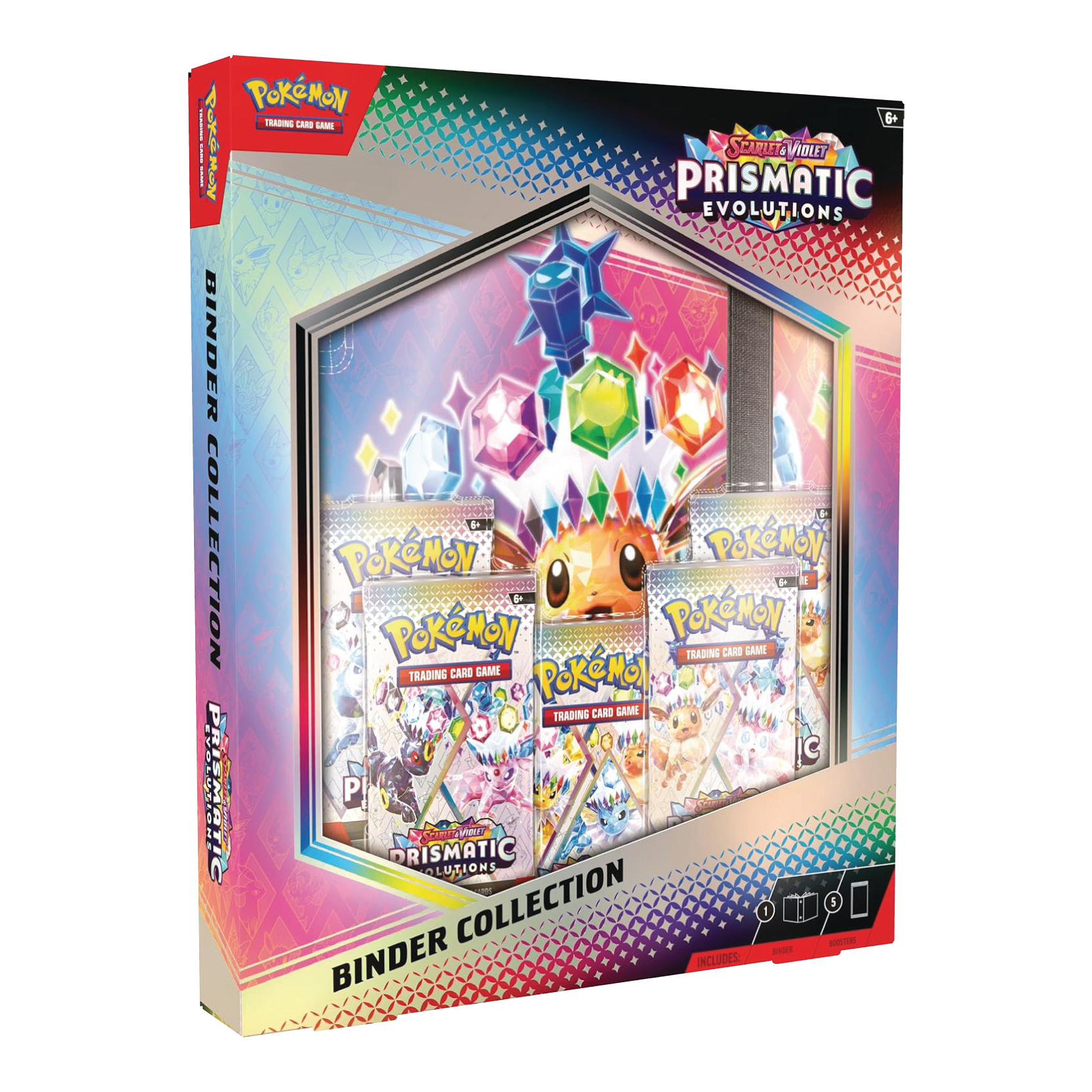 Pokémon TCG Scarlet & Violet Prismatic Evolutions Binder Collection