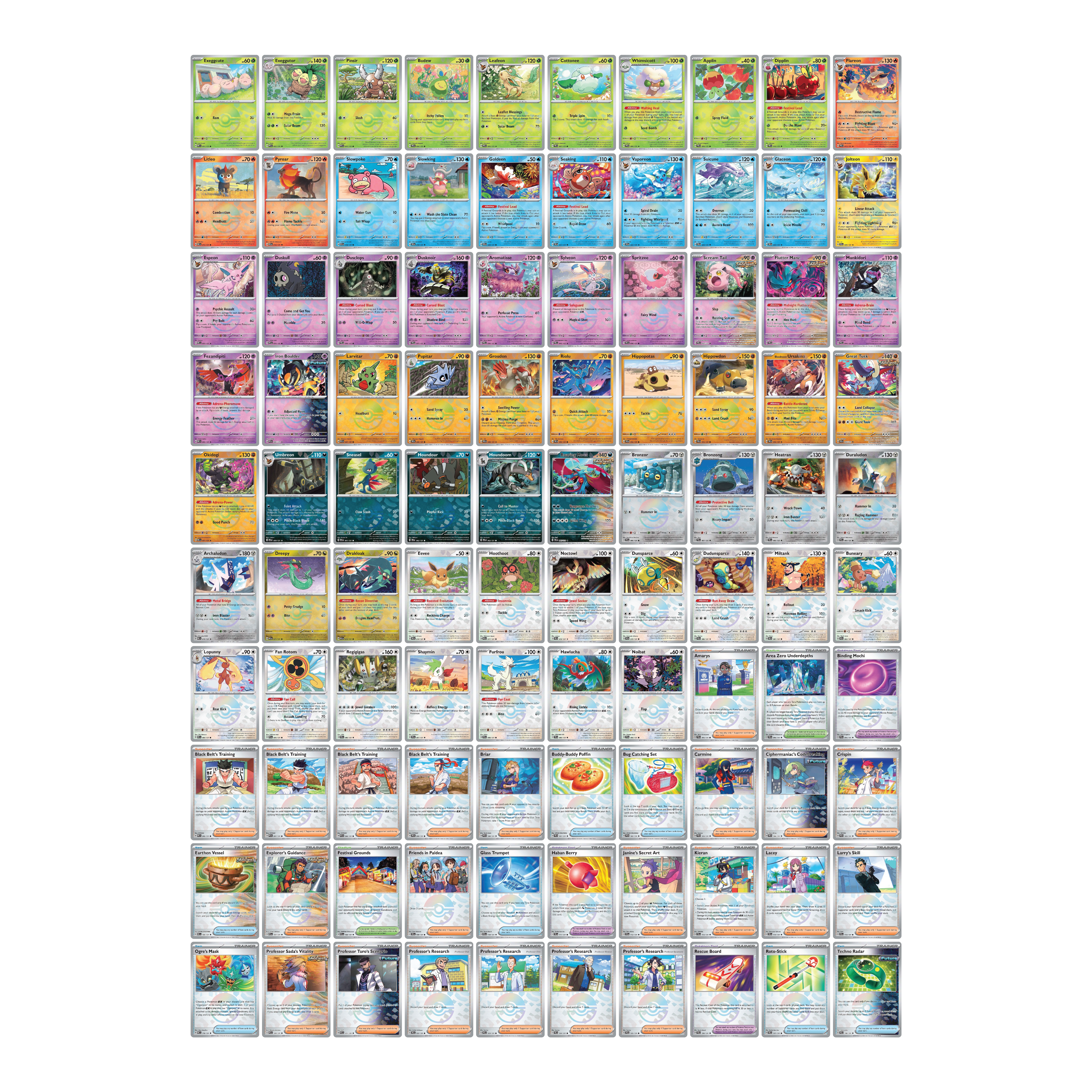 Prismatic Evolutions Poké Ball Reverse Holo Set