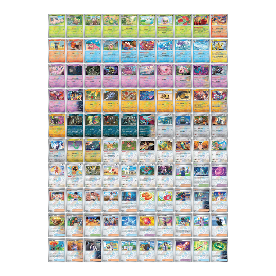 Prismatic Evolutions Poké Ball Reverse Holo Set