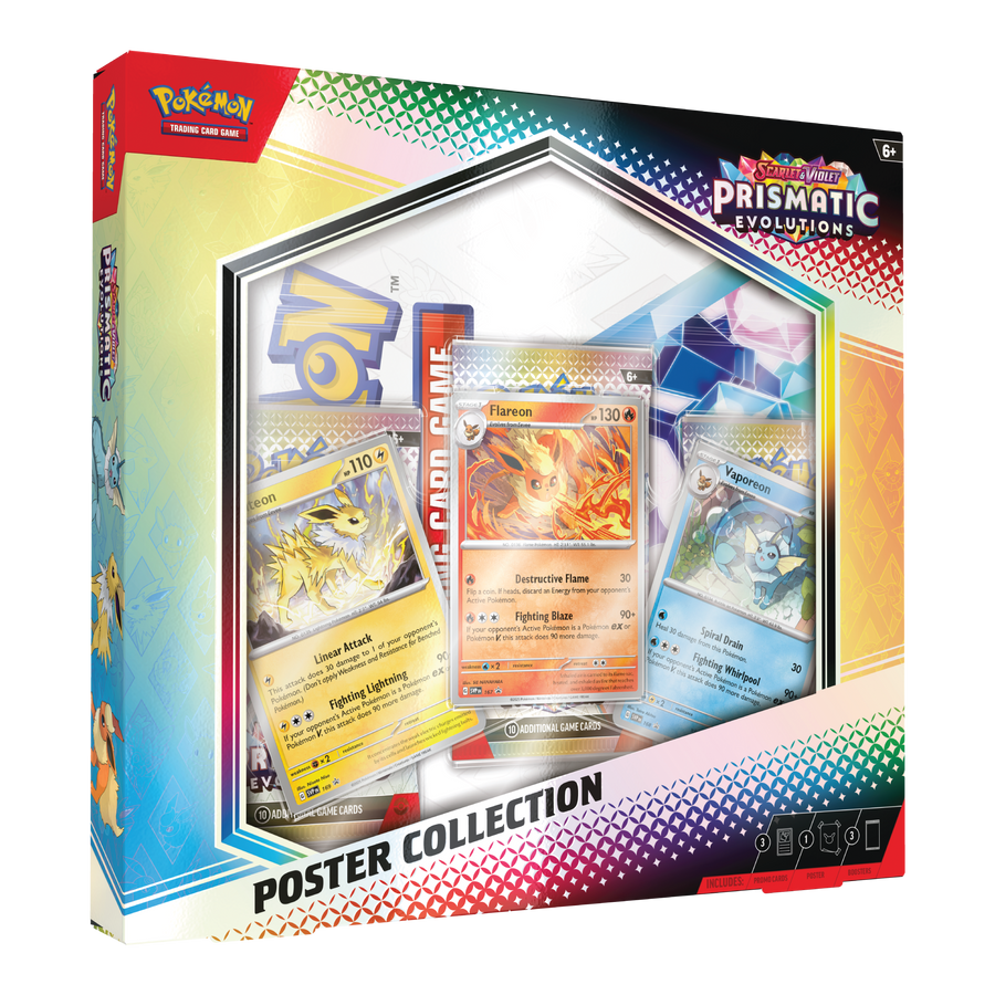 Pokémon TCG Prismatic Evolutions Poster Collection