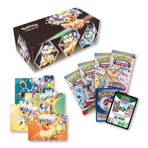 Prismatic Evolutions Surprise Box Inhoud