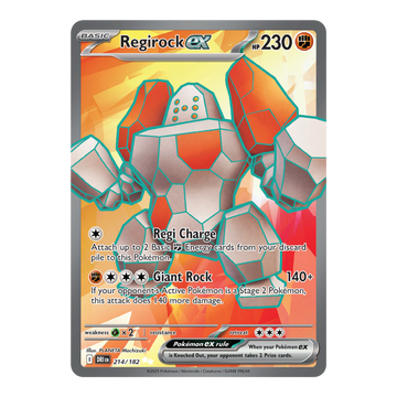 Regirock ex DRI 214/182
