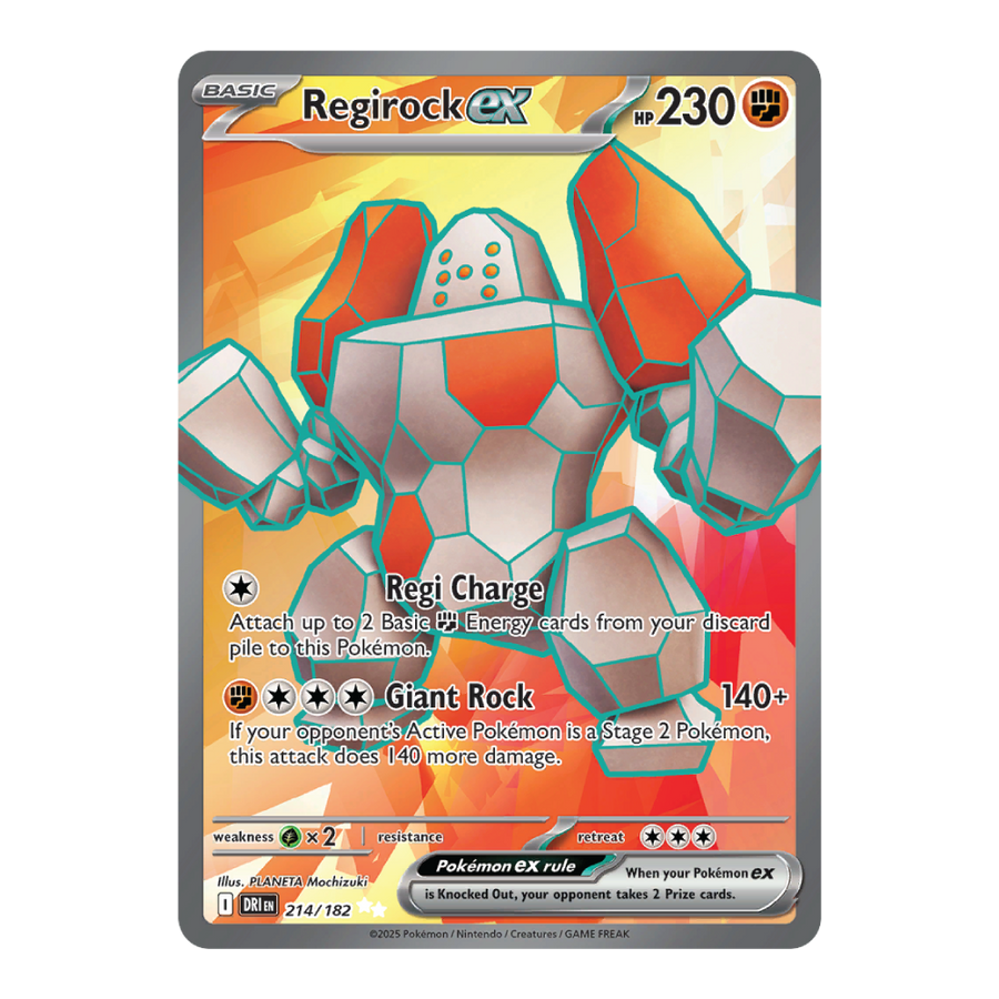 Regirock ex DRI 214/182
