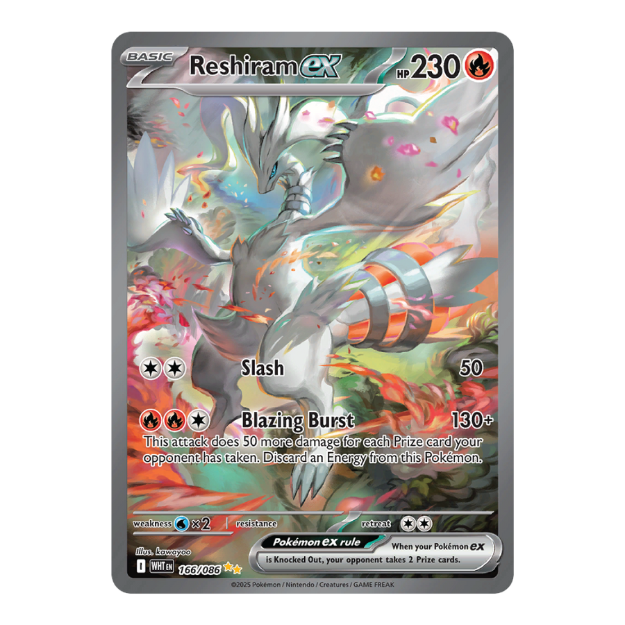 Reshiram ex WHT 166/086