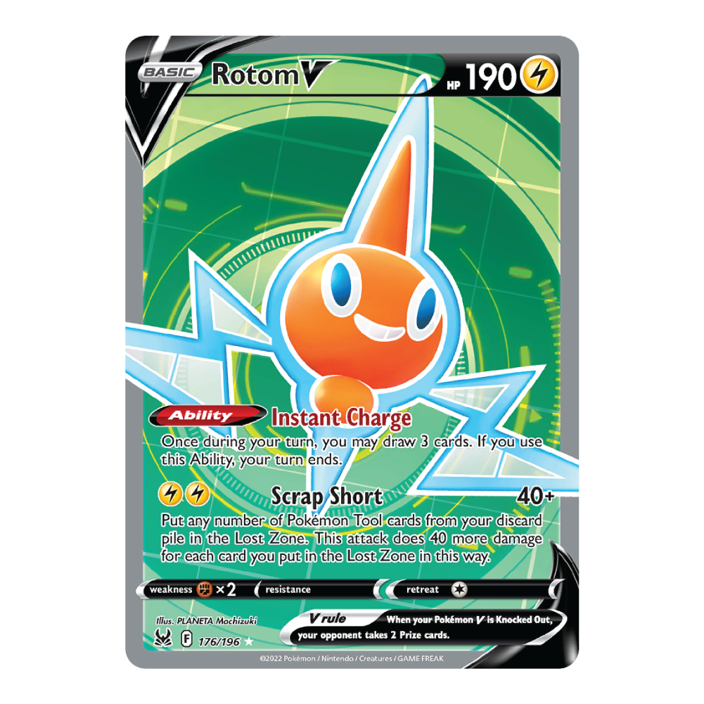 Rotom V LOR 176/196
