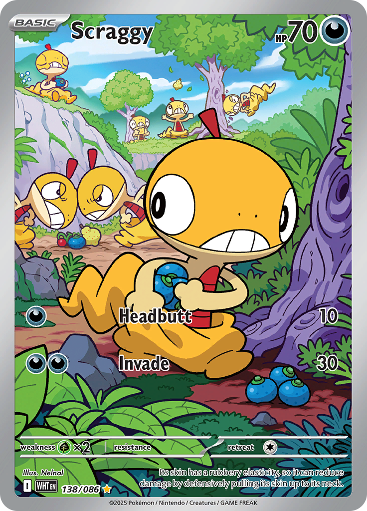 Scraggy WHT 138/086