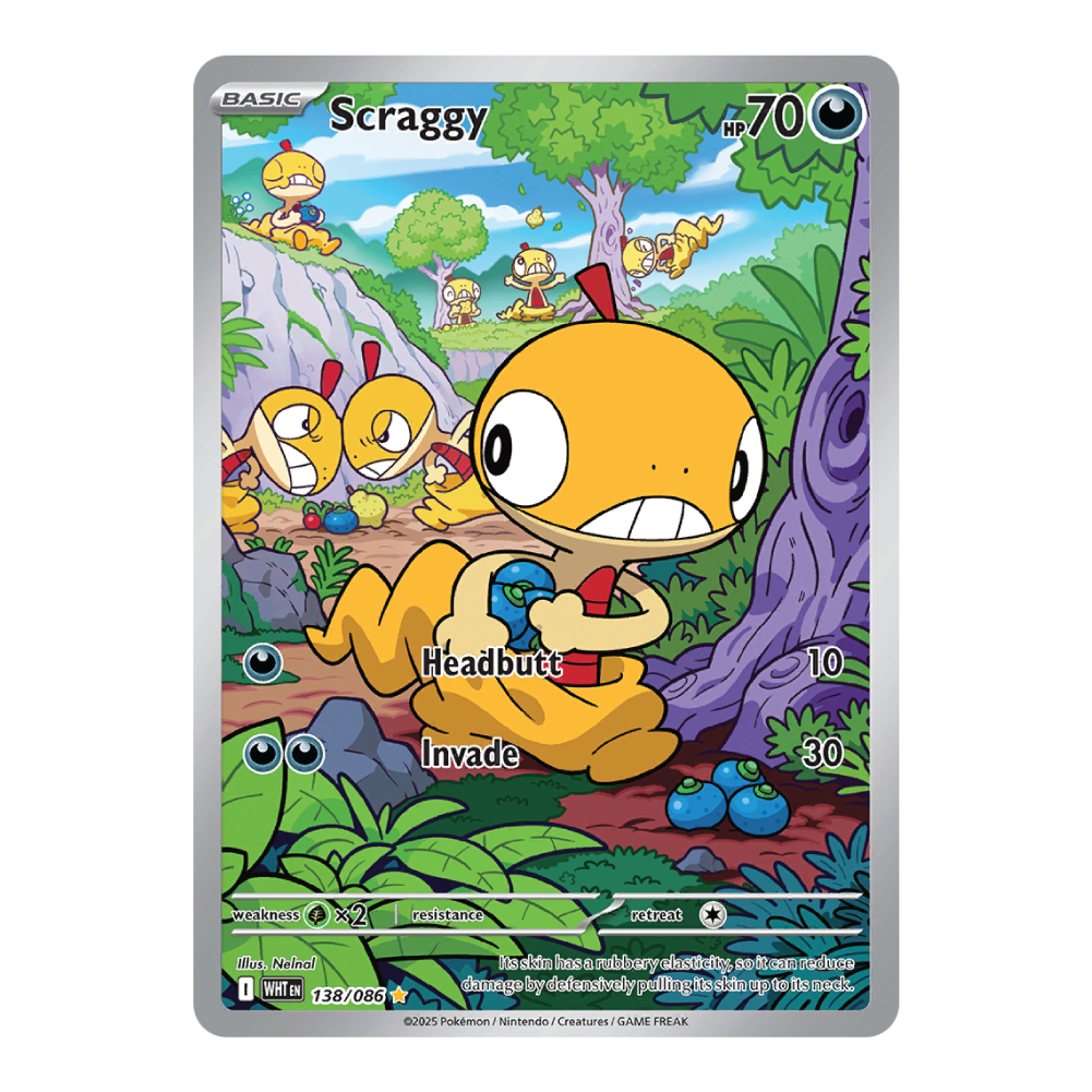 Scraggy WHT 138/086
