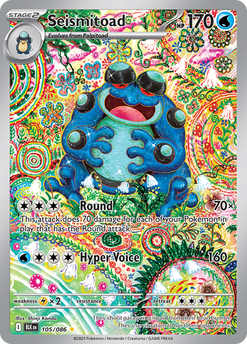 Seismitoad BLK 105/086