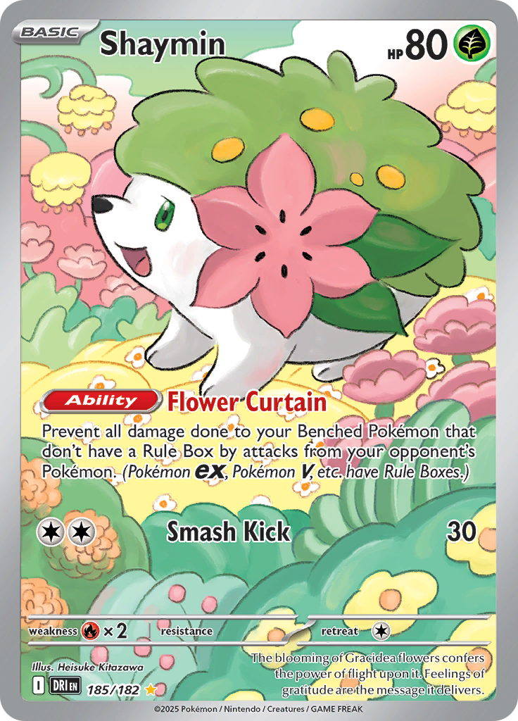 Shaymin DRI 185/182