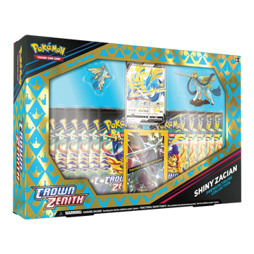 Pokémon TCG Crown Zenith Shiny Zacian Premium Figure Collection