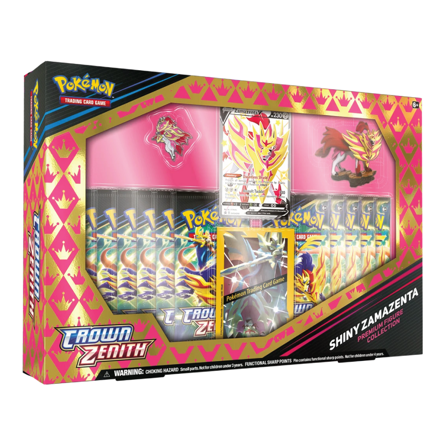 Pokémon TCG Crown Zenith Shiny Zamazenta Premium Figure Collection