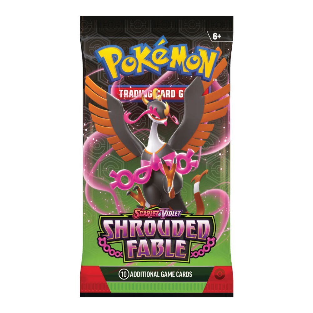 Pokémon TCG Shrouded Fable Booster Pack met Fezandipiti Artwork