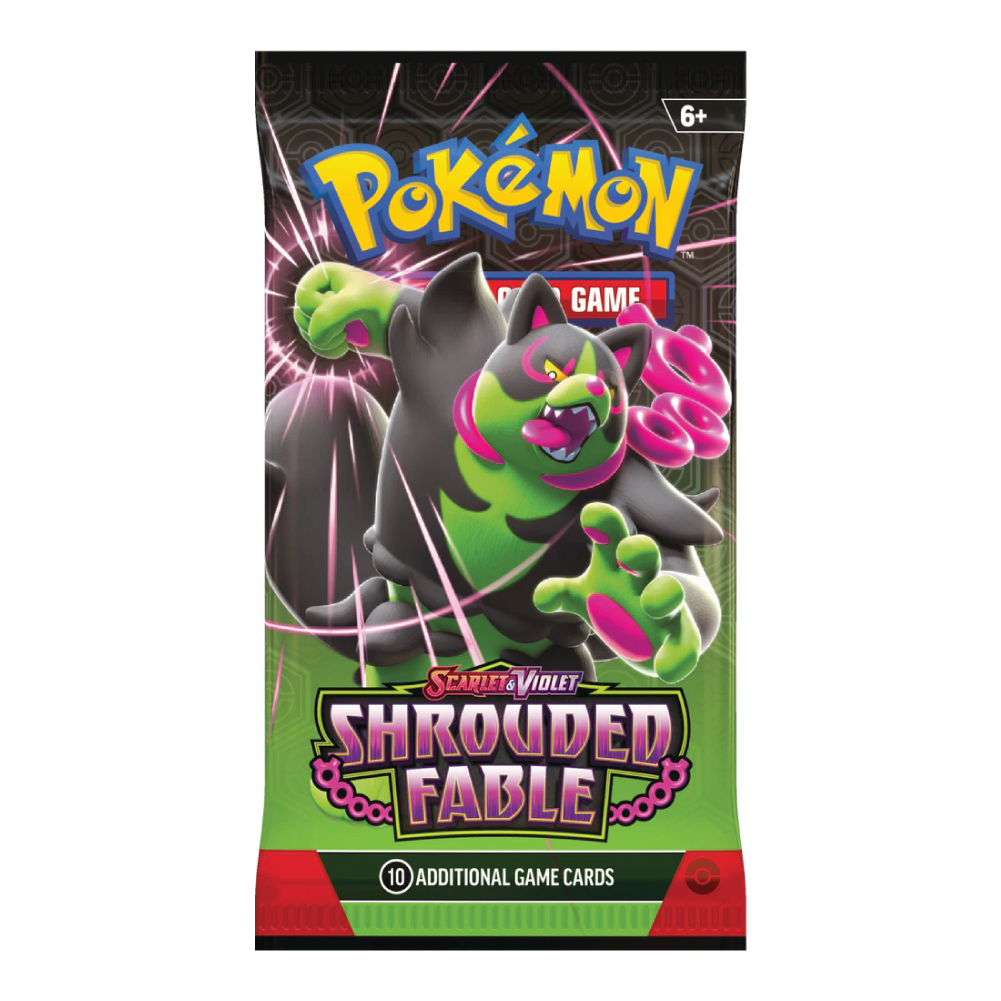Pokémon TCG Shrouded Fable Booster Pack met Okidogi Artwork