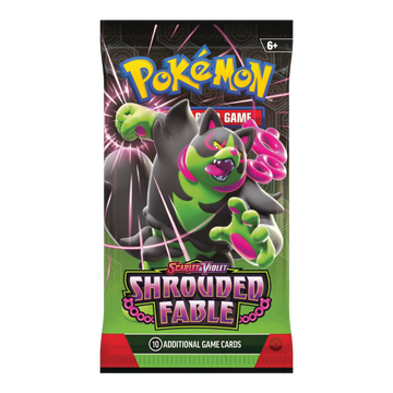 Pokémon TCG Shrouded Fable Booster Pack met Okidogi Artwork