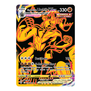 Single Strike Urshifu VMAX BRS TG29/TG30