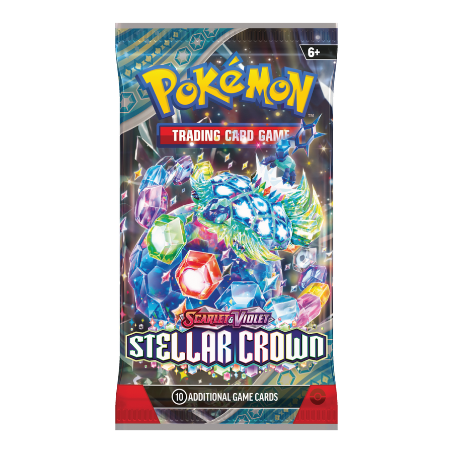 Pokémon TCG Stellar Crown Booster Pack Terapagos Artwork