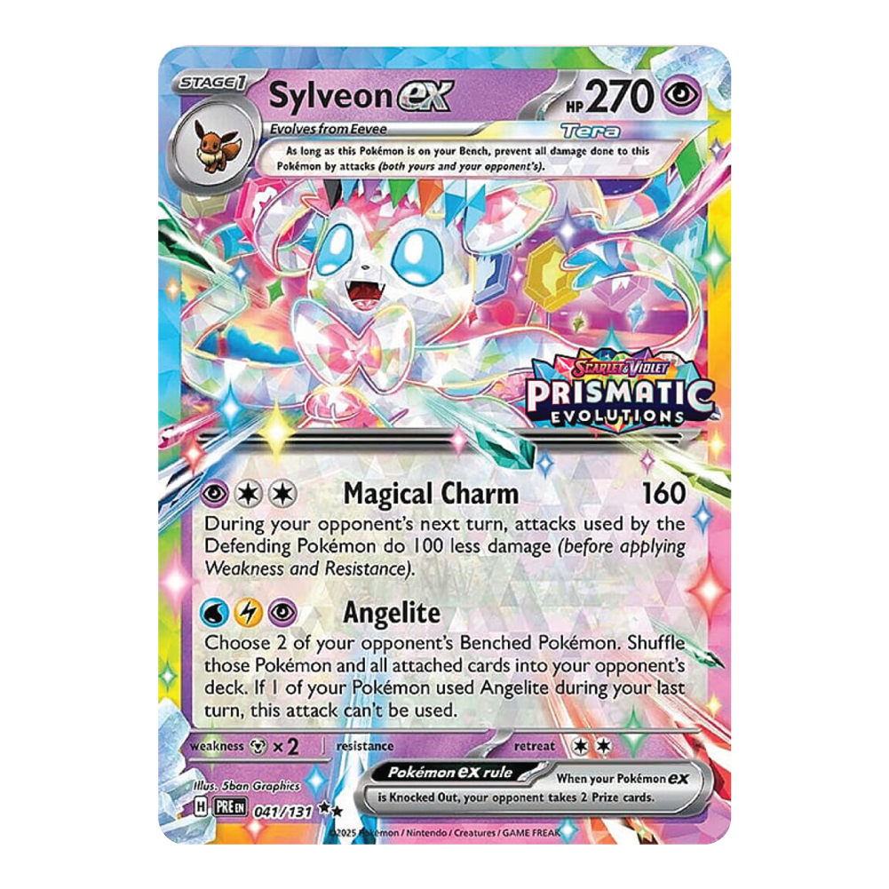 Sylveon ex xPRE 041/131 (Stamped)
