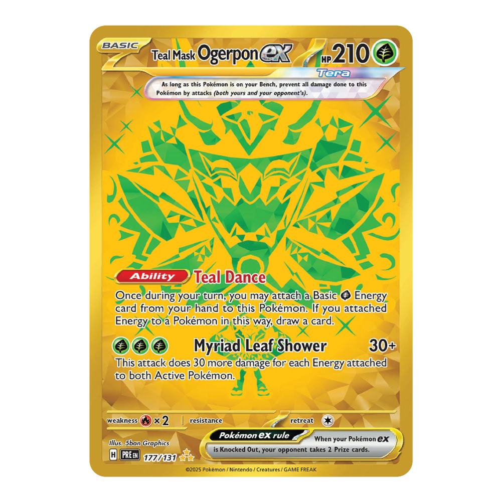 Teal Mask Ogerpon ex PRE 177/131