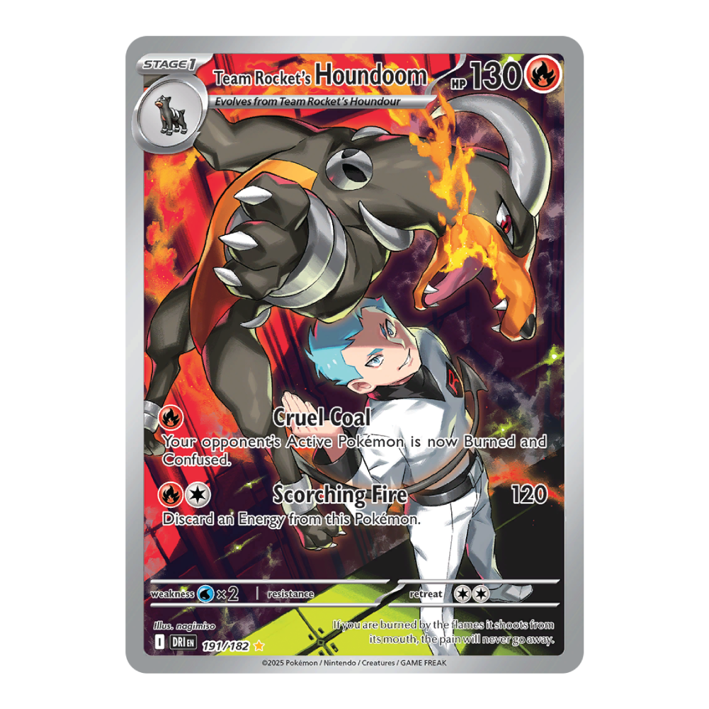 Team Rocket's Houndoom DRI 191/182