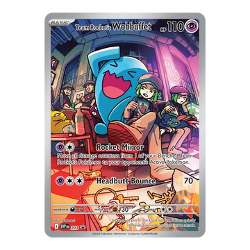 Team Rocket's Wobbuffet SVP203