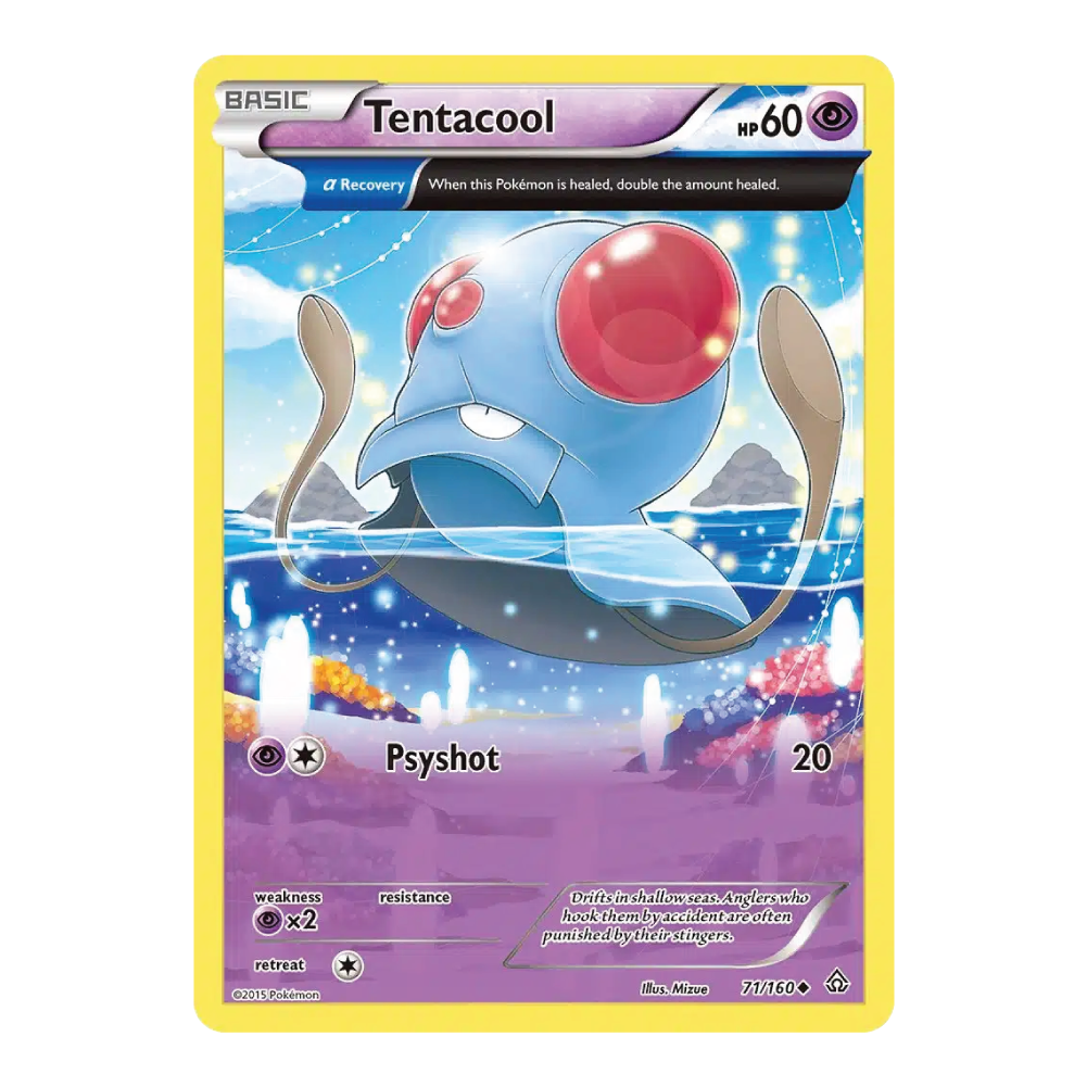 Tentacool PRC 71/160 (Reverse)