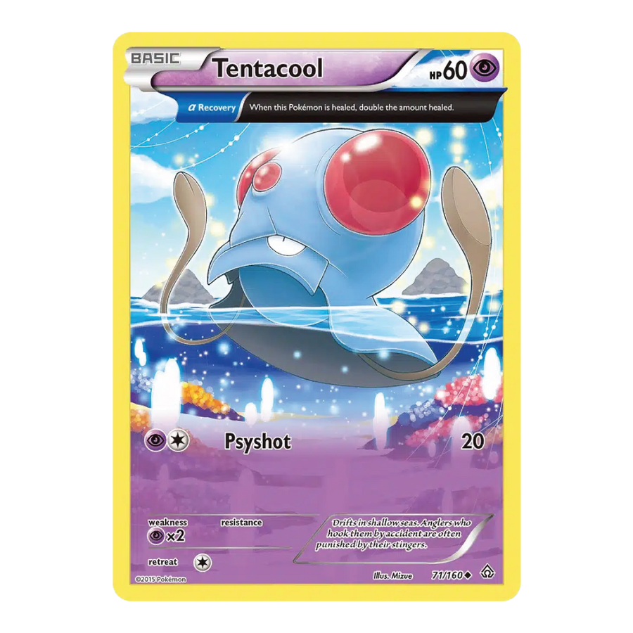 Tentacool PRC 71/160 (Reverse)