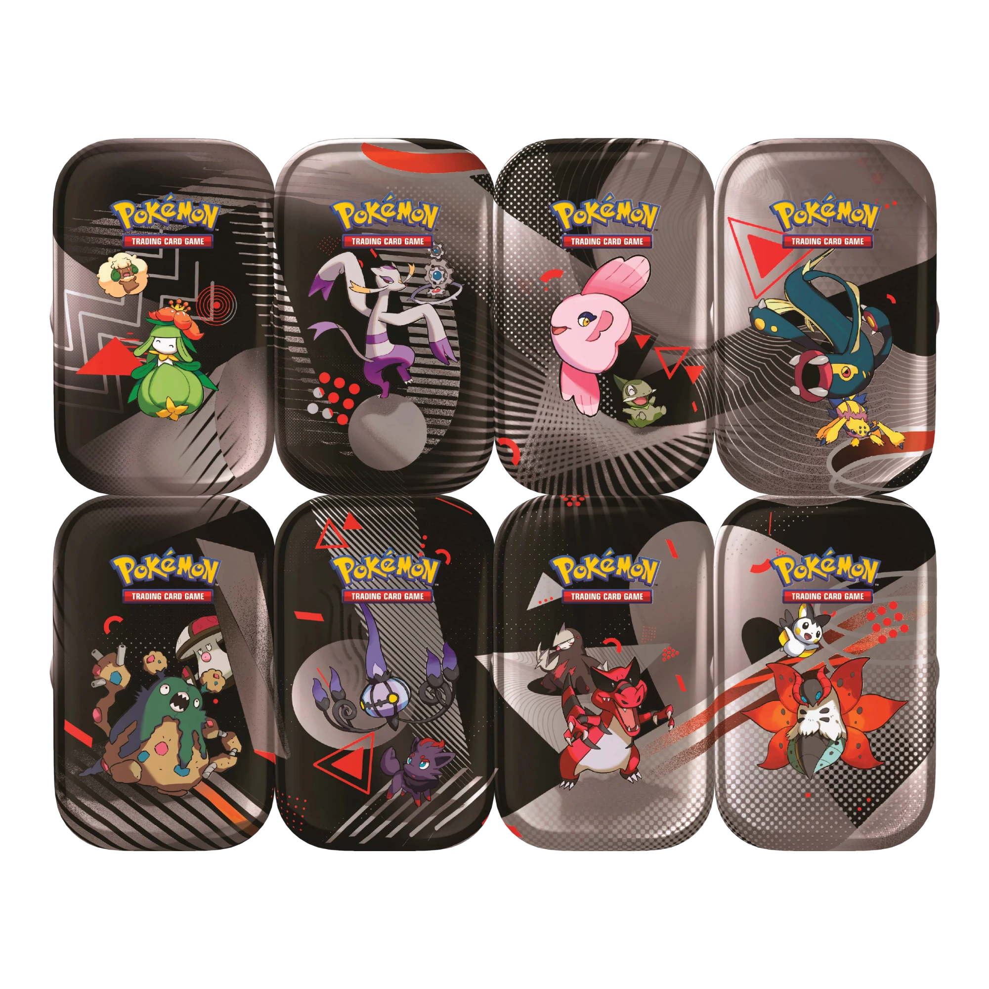 Black Bolt & White Flare Unova Mini Tin Artset