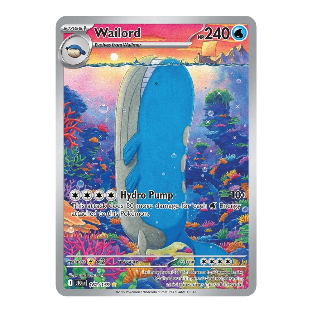 Wailord JTG 162/159
