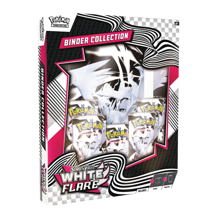 Pokémon TCG Scarlet & Violet White Flare Binder Collection