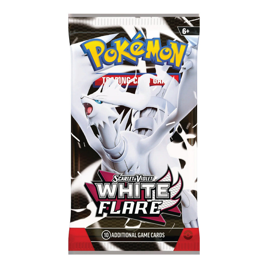 Pokémon TCG White Flare Booster Pack met Reshiram Artwork