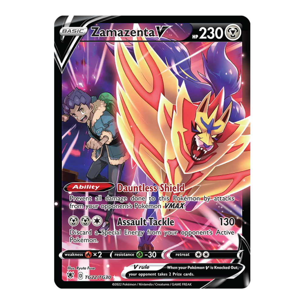 Zamazenta V ASR TG22/TG30